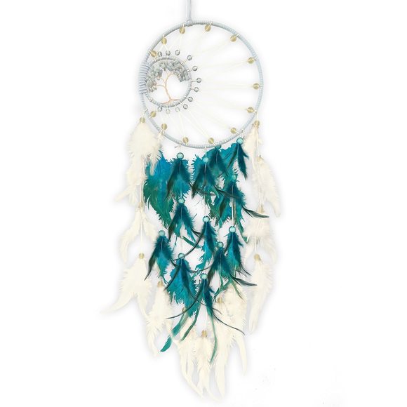 Blue Dream Catchers Tree Of Life Luminous Dream Catcher For Adult Kids Boys🦊 - Picture 1 of 6